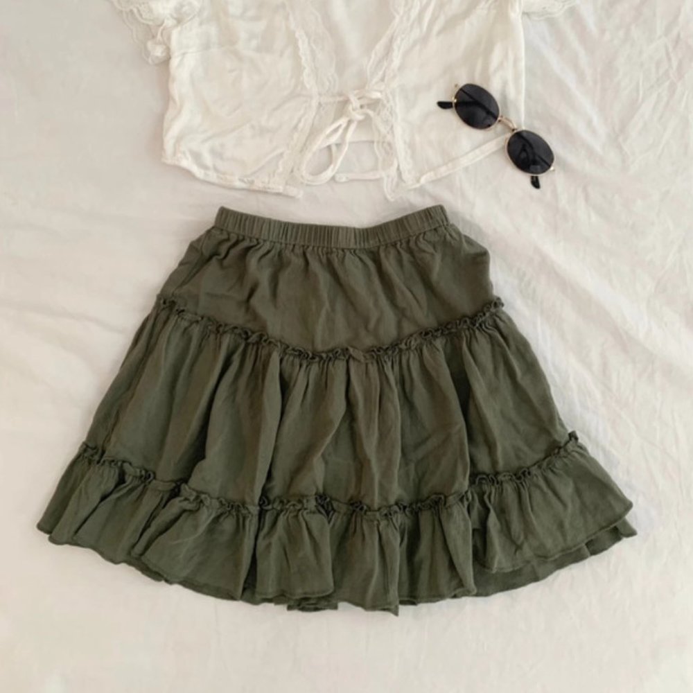 Green Princess Polly Skirt